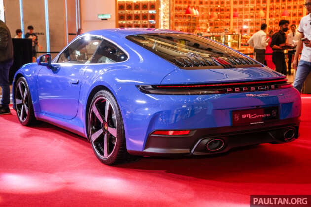 Porsche 911 Carrera facelift 2025 di M’sia — Carrera dari RM1.43 juta, Carrera 4 GTS dari RM1.89 juta