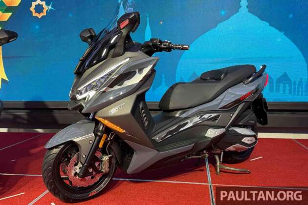 Ariic 318 GT dilancarkan di Malaysia – skuter 330 cc dengan brek berkembar hadapan, TFT, harga RM23k