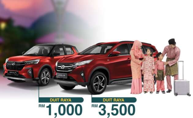 Perodua ‘Salam Lebaran’ promo – Ativa gets RM1,000 cash rebate, RM3,500 discount for Aruz, till April 30