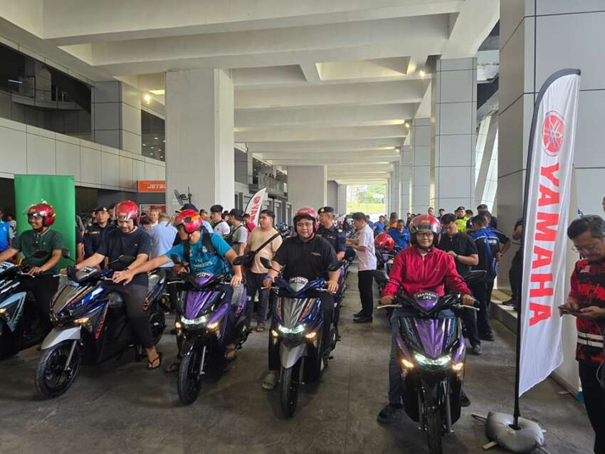 Spanco beri sumbangan 55 unit Yamaha Ego Avantiz kepada mangsa kebocoran gas di Putra Heights 1900025