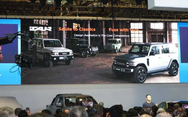 iCar V23 – SUV EV dari Chery inspirasi Land Cruiser, G-Wagen & Defender, dilancar di M’sia bulan depan?
