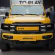 Shanghai 2025: iCar V23 – compact EV off-roader with up to 211 PS, 550 km CLTC range; Malaysia-bound?