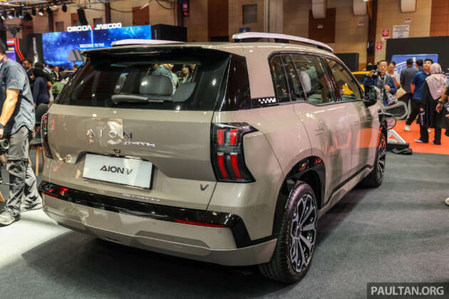 GAC Aion V dipertonton di Malaysia – jarak gerak 602 km, pengecas DC 180 kW; dilancar pada Q3 2025