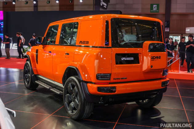 iCaur V23 dipertonton di Malaysia sebelum pelancaran — EV <em>off-road</em> sehingga 211 PS, 550 km jarak CLTC