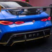 Denza Z di Shanghai – kereta sports elektrik konsep dengan penyerap magnetik, kuasa cecah 1,000 PS?