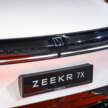 Zeekr 7X dipertonton di Malaysia – jarak gerak 600 km, 3 varian; RM182k-230k untuk 500 pelanggan pertama