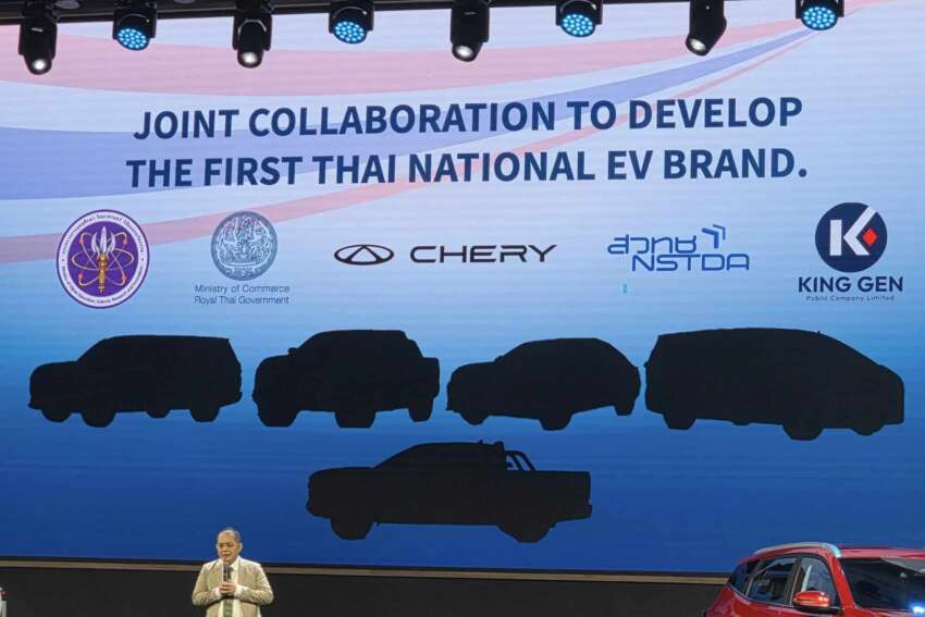 Chery behind new govt-backed Thailand National EV Brand – pick-up truck, SUV, MPV to debut this year 1915497
