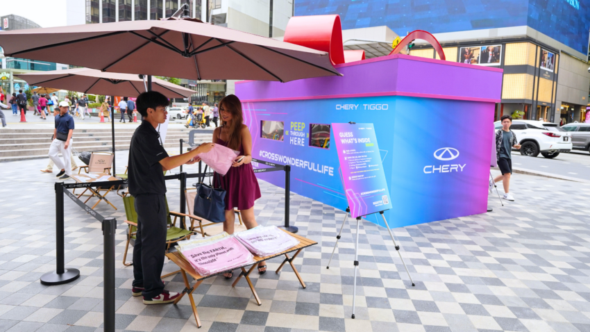 Model misteri Chery baharu dalam kotak di Starhill Bukit Bintang – teka model apa, boleh menang hadiah! 1920208