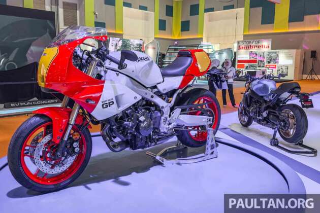 Yamaha bawa XSR900, XSR900 GP, XSR 155 dan R9 di MAS 2025 untuk pameran, kumpul maklum balas