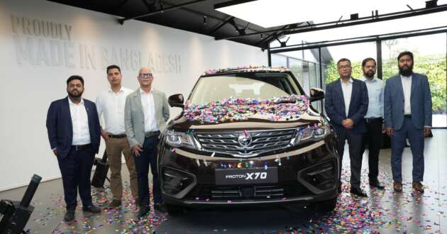 Proton X70 di Bangladesh kini dijual dalam versi CKD, di pasang oleh Rancon Auto, harga lebih murah