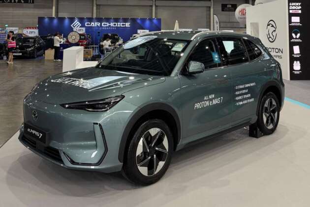 Proton eMas 7 dipamer di Singapura sebelum dilancar – kembali ke pasaran selepas sedekad; dari RM566k!