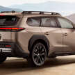 Toyota bZ4X Touring/bZ Woodland EV revealed – rebadged Subaru Trailseeker, 380 PS, 418 km range