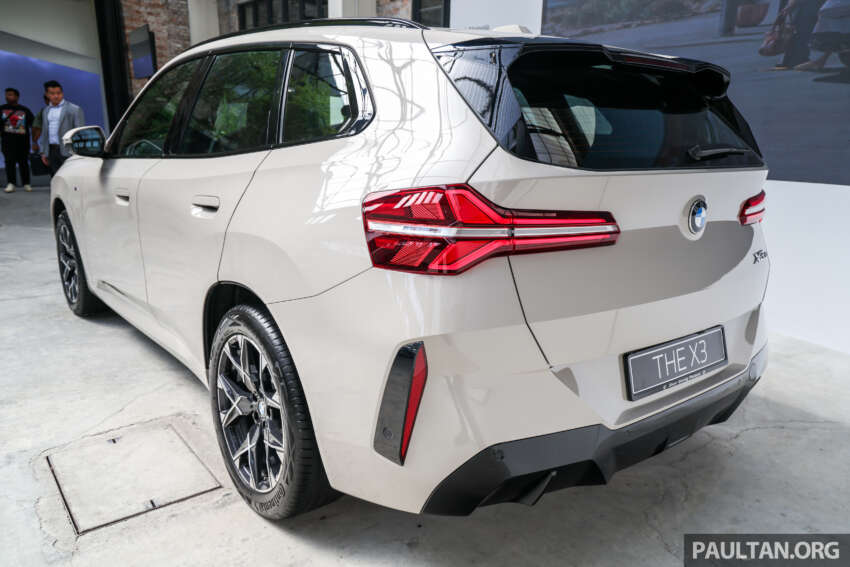 2025 BMW X3 G45 launched in Malaysia - 20 xDrive M Sport, MHEV