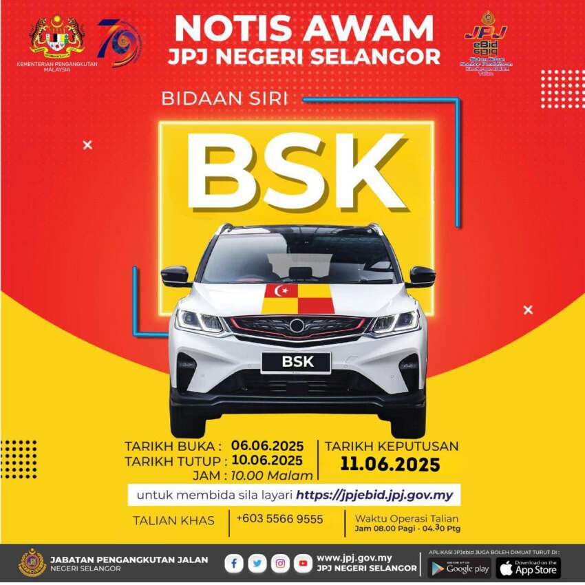 JPJ eBid: Siri BSK dan APB bakal dibuka bidaan 1921931