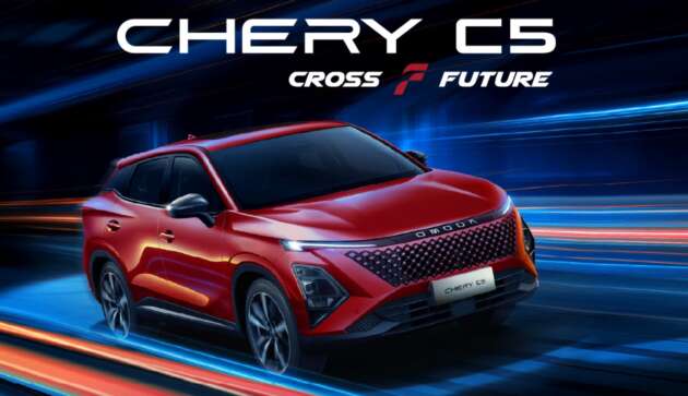Chery C5 dilancarkan di Indonesia – Omoda 5 facelift dengan nama baru, suspensi multi-link, dari RM83k