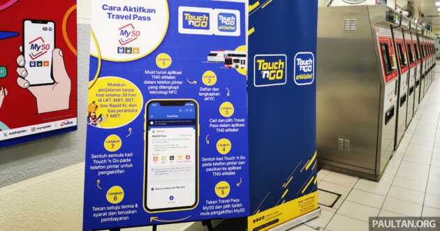 MY50 kini lebih mudah diaktifkan dan diperbaharui menerusi aplikasi TNG eWallet bermula 1 Julai 2025