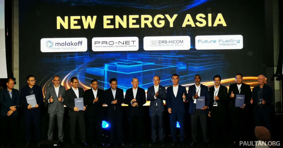 New Energy Asia launched – joint venture to distribute EV charging equipment in Malaysia, ASEAN markets