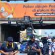 Polis PJ guna dron kesan penunggang motosikal yang tidak guna lorong khas – 47 saman dikeluarkan