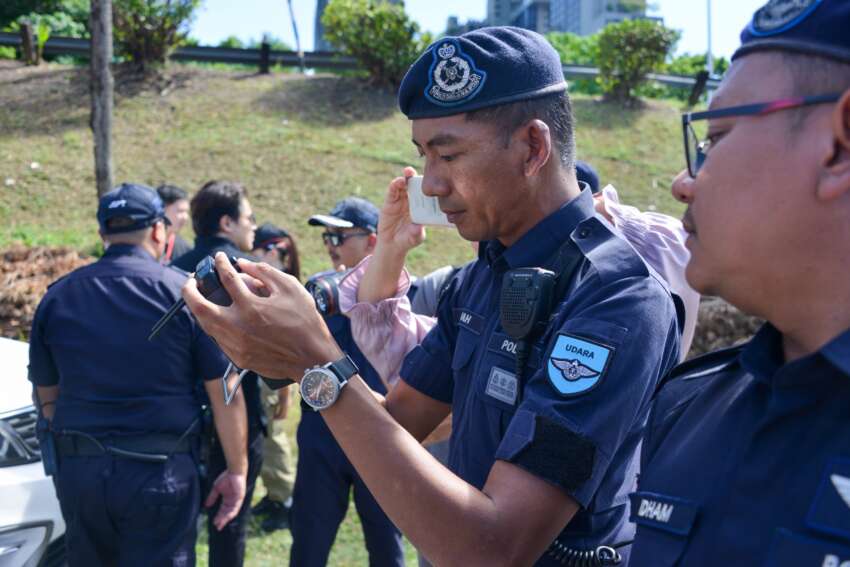 Polis PJ guna dron kesan penunggang motosikal yang tidak guna lorong khas – 47 saman dikeluarkan 1925090