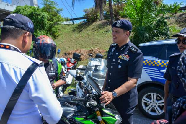 Polis PJ guna dron kesan penunggang motosikal yang tidak guna lorong khas – 47 saman dikeluarkan