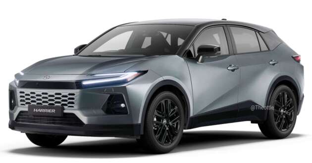 Toyota Harrier 2027 – reka bentuk model generasi seterusnya dibayangkan, akan guna enjin 1.5L turbo