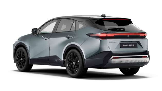 Toyota Harrier 2027 – reka bentuk model generasi seterusnya dibayangkan, akan guna enjin 1.5L turbo