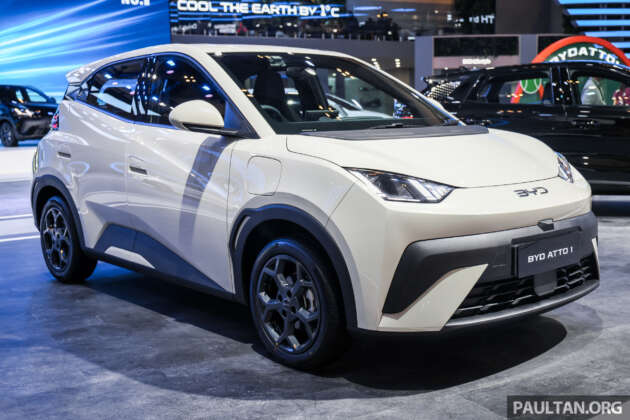 BYD Atto 1 dilancarkan di Indonesia sebagai EV paling murah jenama itu – dari RM51k, jarak gerak 380 km