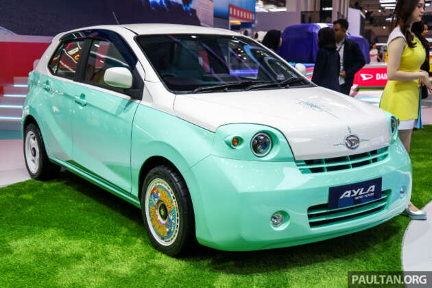 GIIAS 2025: Daihatsu Ayla Retro Future ditunjuk – kembar Perodua Axia dengan gaya Mira Classic