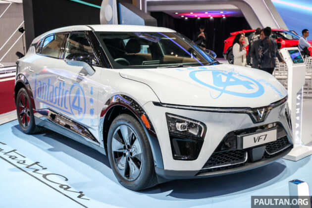 VinFast VF7 2025 dilancar di Indonesia – SUV EV segmen-C; 354 PS, jarak gerak 417 km; dari RM129k