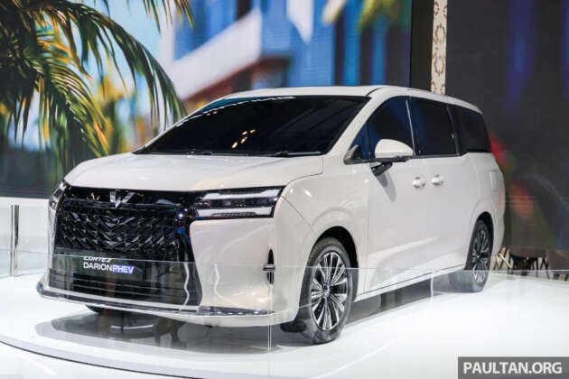 Wuling Cortez Darion MPV ditunjuk di GIIAS 2025 – ada versi EV dan PHEV, jarak gerak sehingga 1,000 km