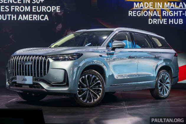 Jaecoo J8 launched in Malaysia – D-segment SUV, CKD, 2.0T, 5-seater 2WD and 6-seater AWD, fr RM179k