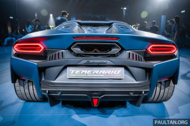Lamborghini Temerario in Malaysia – 10,000 rpm 4.0L twin-turbo, 920 PS PHEV, from RM1.35 mil before taxes