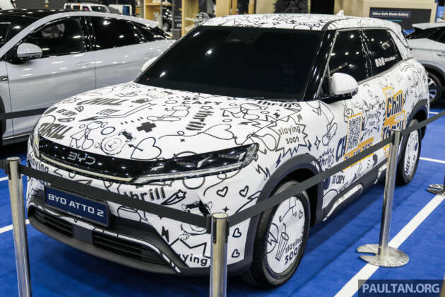 BYD Atto 2 dipertontonkan eksklusif di PACE 2025 – jarak gerak hingga 350 km, dilancarkan pada 24 Julai