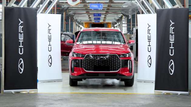 Chery Tiggo Cross pemasangan CKD di M’sia — unit pertama 1.5 Turbo, Hybrid dari kilang Inokom bermula
