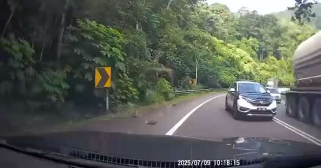 JPJ takes action against officer involved in double-line overtaking move – saman and suspended from duties