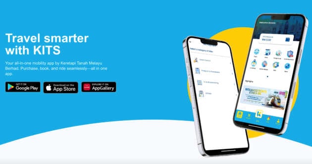 KTMB integrated ticketing system rebranded as KITS Style – adds trip planning, vehicle insurance renewal