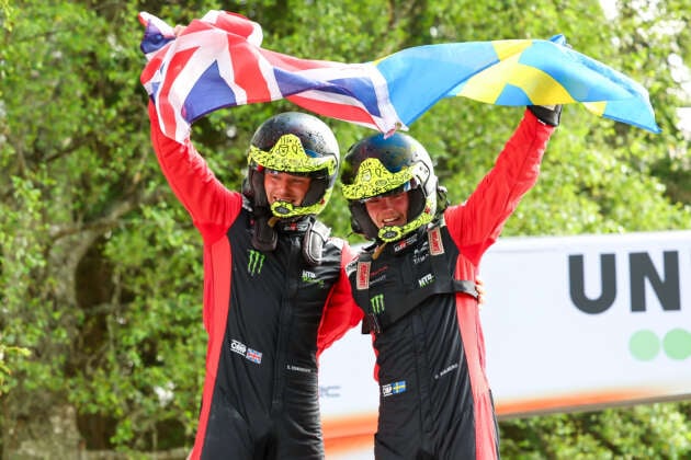 Penampilan sulung Oliver Solberg dengan GR Yaris Rally1 cetus kemenangan ke-100 Toyota dalam WRC!