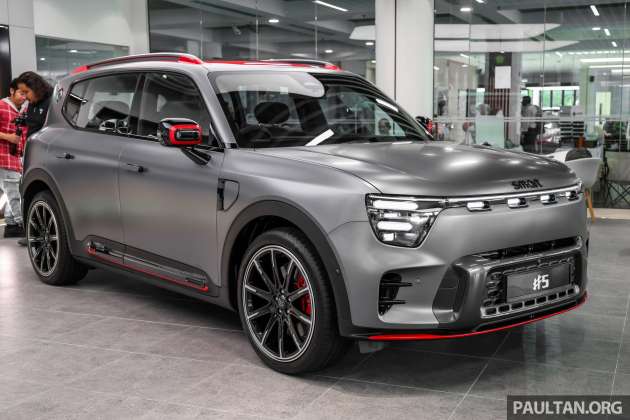 smart #5 ditunjuk di Malaysia — hingga 646 PS, 590 km WLTP, 800V, cas 400 kW, 10-80% dalam masa 15 minit