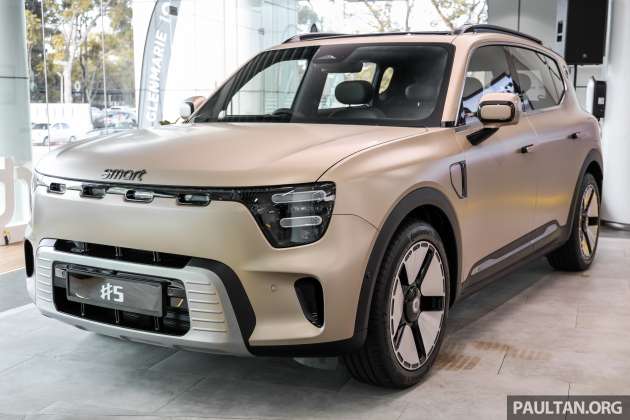 smart #5 ditunjuk di Malaysia — hingga 646 PS, 590 km WLTP, 800V, cas 400 kW, 10-80% dalam masa 15 minit