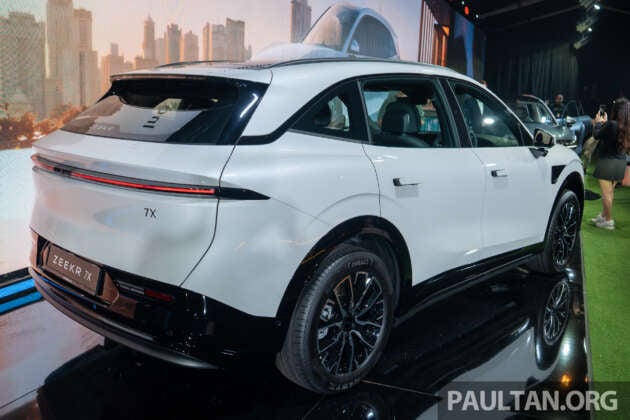 Zeekr 7X dilancar di Malaysia – lawan Tesla Model Y, 3 varian, RM180k-RM227k, hingga 646 PS, 615 km WLTP