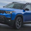 2026 Jeep Cherokee – 210 hp/312 Nm 1.6T petrol hybrid with two e-motors; 800 km combined range