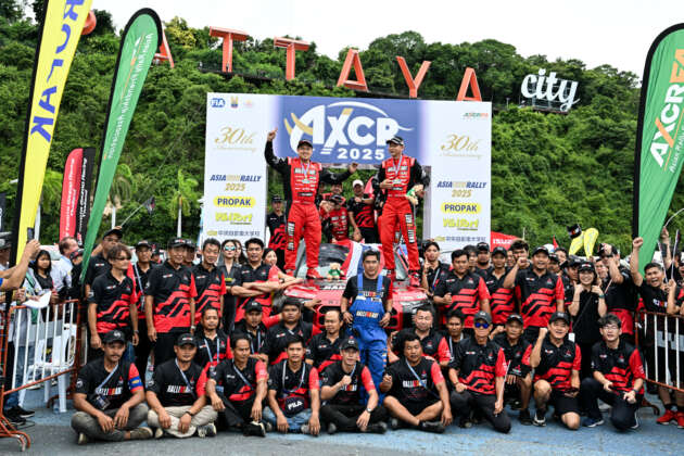 Mitsubishi Ralliart sapu bersih gelaran juara pemandu dan pasukan AXCR 2025 dengan trak pikap Triton!