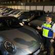 Kelantan JPJ seizes 13 luxury cars worth nearly RM5 mil – no road tax, insurance, <em>lesen</em>, fake number plates