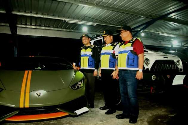 JPJ sita empat kenderaan dipandu warga Singapura dalam Ops Khas E-Hailing Kenderaan Asing  di JB