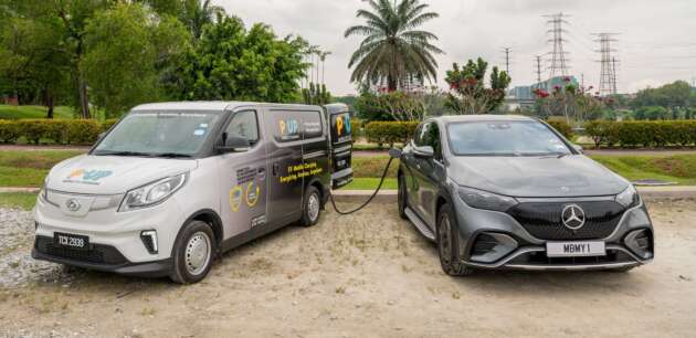 Mercedes-Benz Malaysia dan P.UP perkenalkan servis pengecasan mudah alih bagi EV untuk pemilik EQ