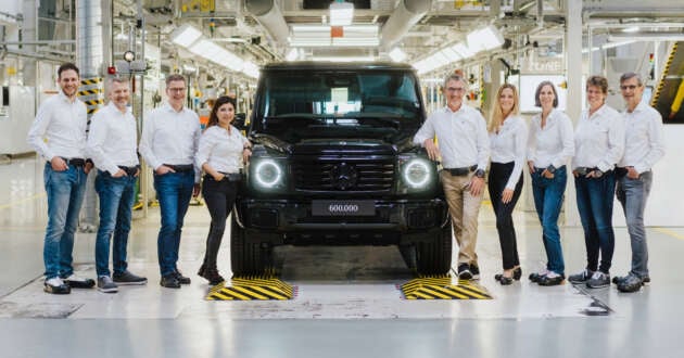 Mercedes-Benz G-Class hits 600,000-unit milestone