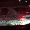 2025 Proton Saga MC3 seen at night – rear taillights with S70-like LED signature; LED projector headlamps