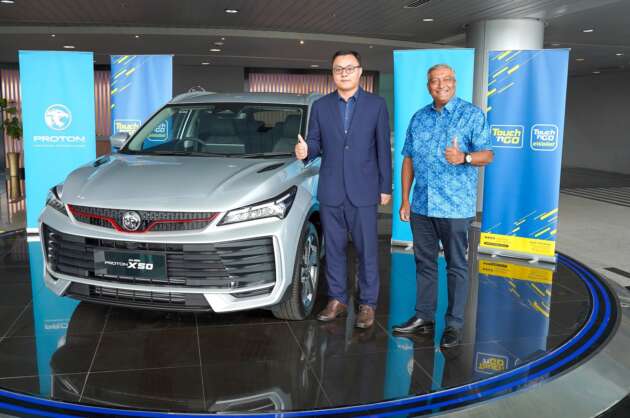Proton dan Touch ‘N Go tandatangan perjanjian – X50 facelift jadi model pertama terima RFID dari kilang