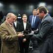 Agong visits NAMI in Russia, test drives Aurus Senat