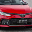 2025 Toyota Corolla GR Sport in Malaysia – revised suspension and steering, ’10-speed’ CVT; RM150k OTR